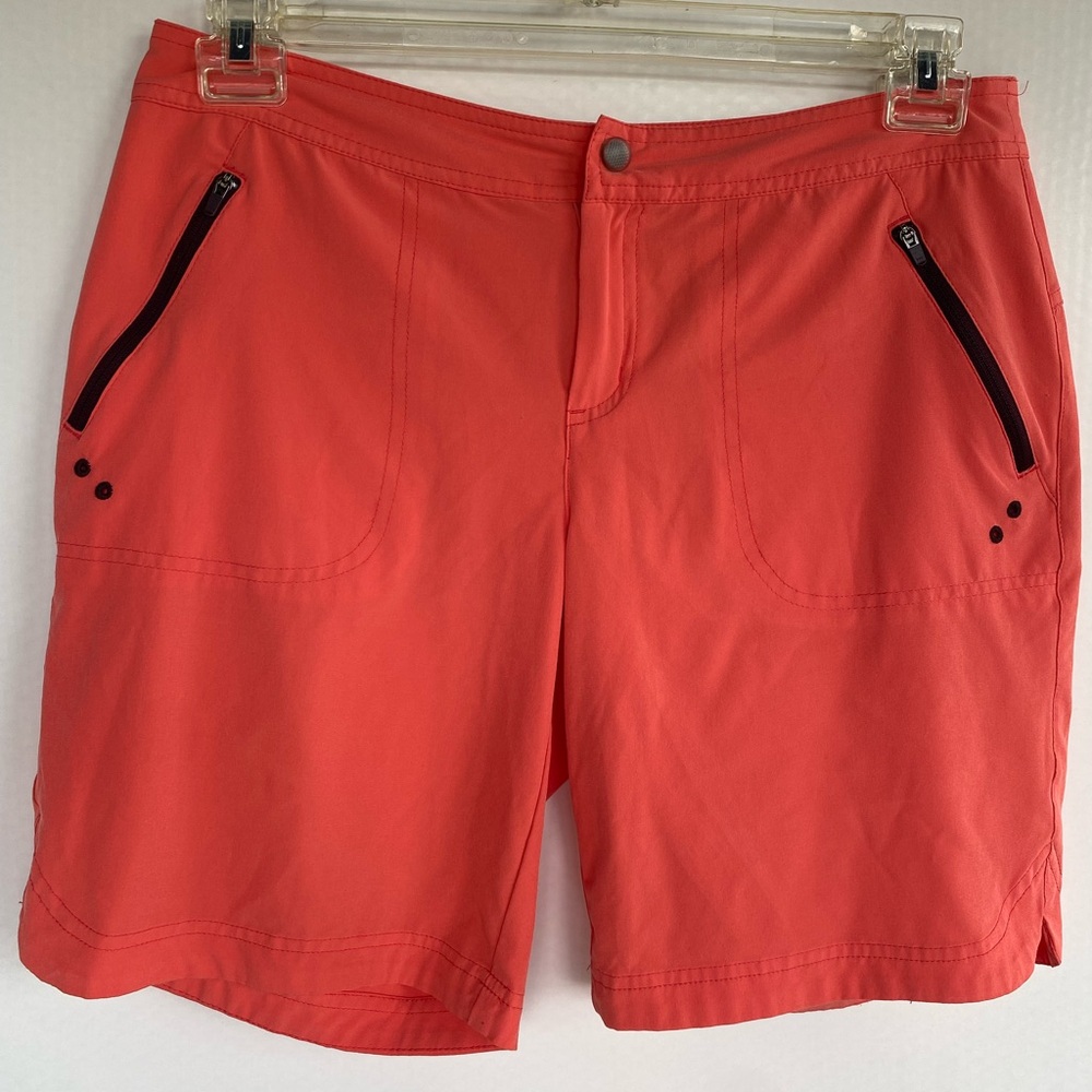Title Nine Women’s Shorts Size 8 Orange Golf Outdoor